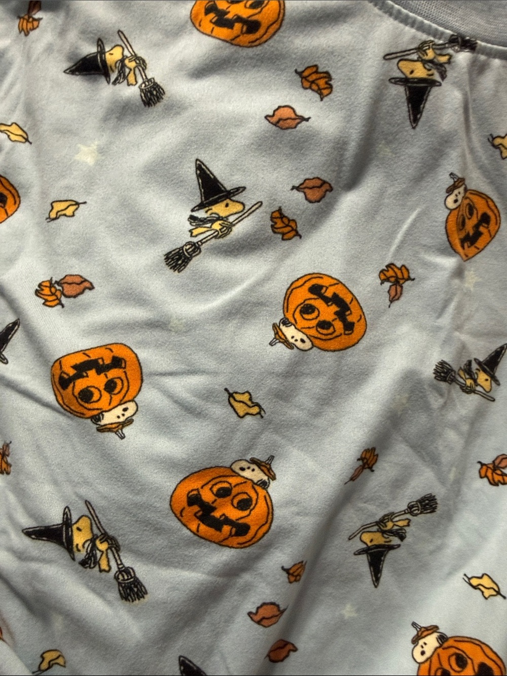 Peanuts/snoopy Halloween Pumpkin Pajama Set - Picture 3 of 5